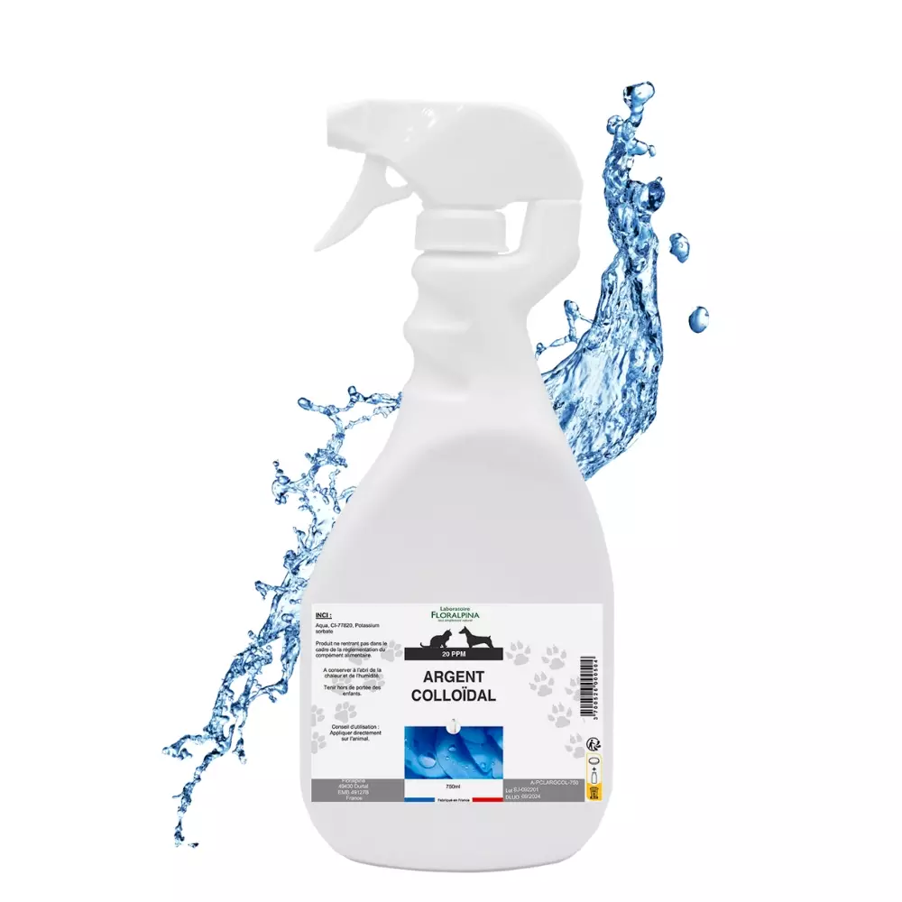 Argent colloïdal 20ppm